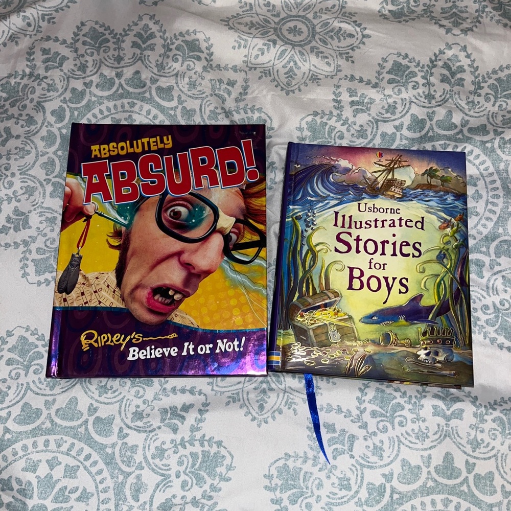 Two brand new books for boys